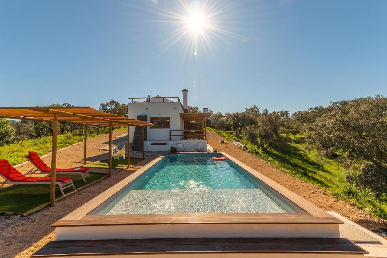 Sierra Melides Villa,Alentejo, Br2 With Private Pool, Br3 With Private Pool - Near Beach São Francisco da Serra Exteriér fotografie